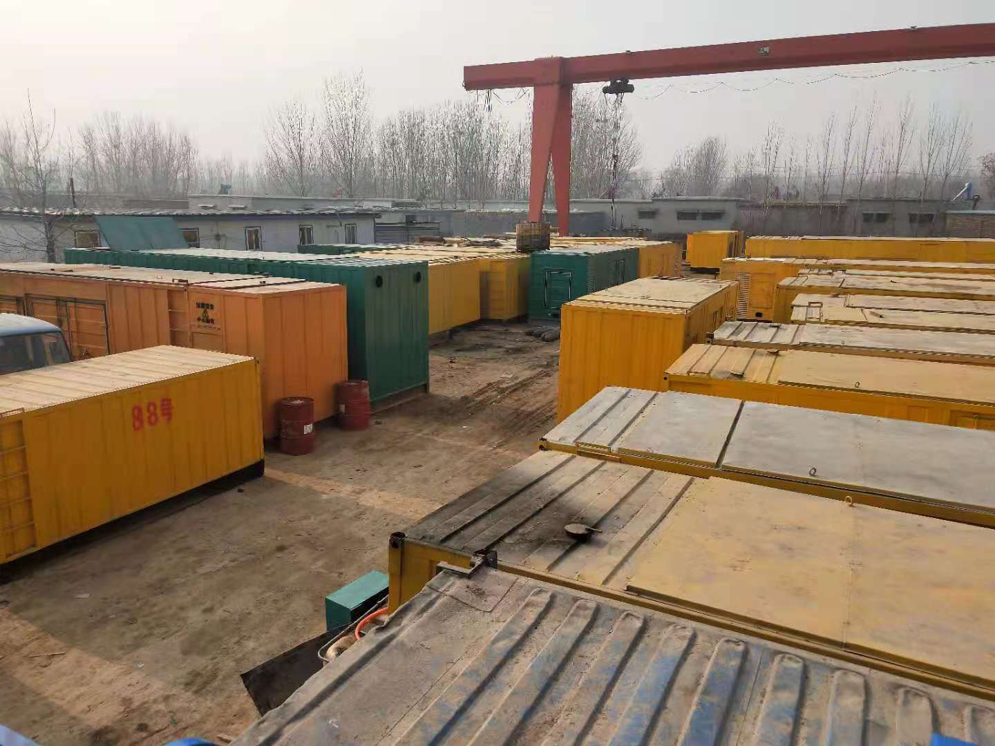 龙湾租赁发电机-灰尘、风沙对柴油发电机组造成哪些不良影响？